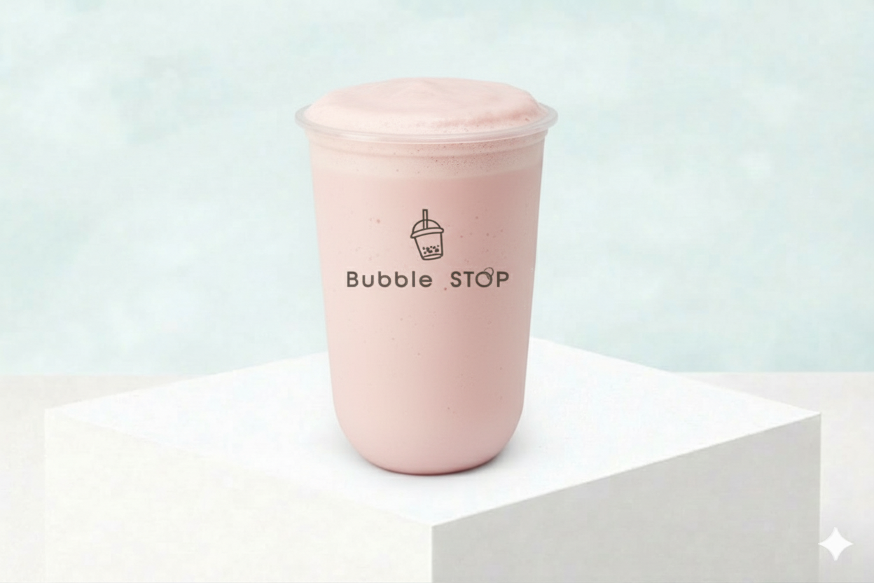 Rose milkshake